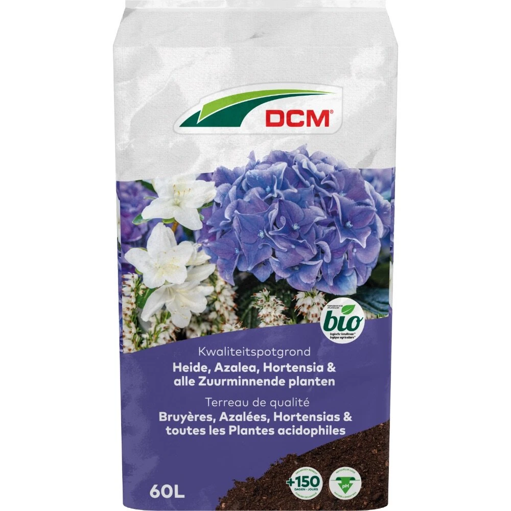 DCM Potgrond Heide, Azalea, Hortensia & Alle Zuurminnende Planten 60 L 3 DCM Potgrond Heide, Azalea, Hortensia & Alle Zuurminnende Planten 60 L
