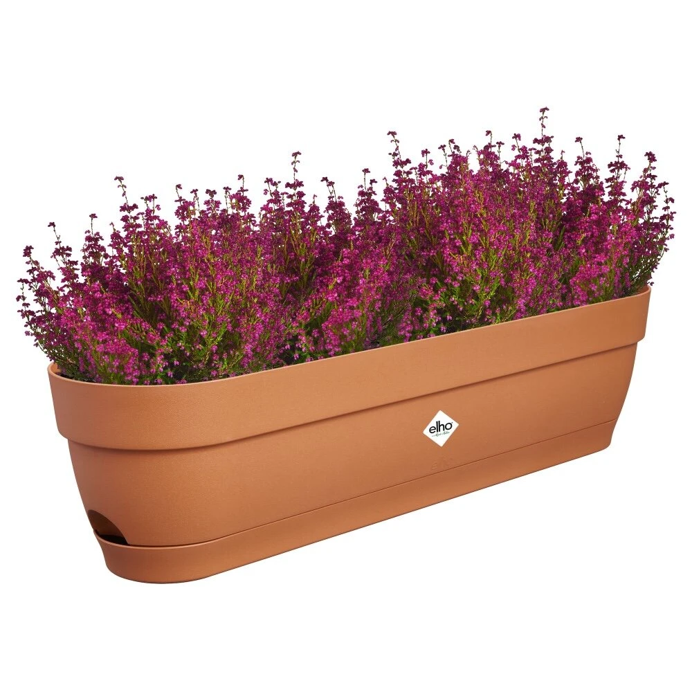 Elho Vibia Campana Balkonbak 70 Cm Bruin 4 Elho Vibia Campana Balkonbak 70 Cm Bruin - Afbeelding 2