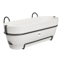 Elho Vibia Campana Balkonbak Allin1 50 Cm Wit