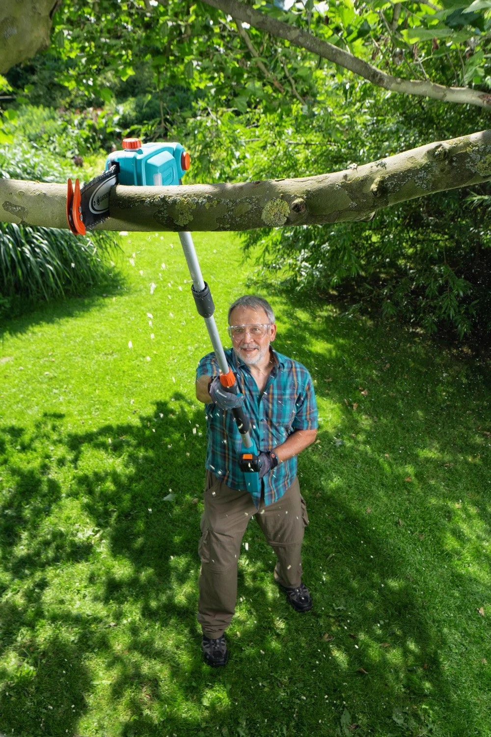 GARDENA Accu Telescopische Snoeizaag TCS 20/18 P4A Set 6 GARDENA Accu Telescopische Snoeizaag TCS 20/18 P4A Set - Afbeelding 4