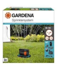 GARDENA Complete Set Met Verzonken Zwenksproeier OS 140