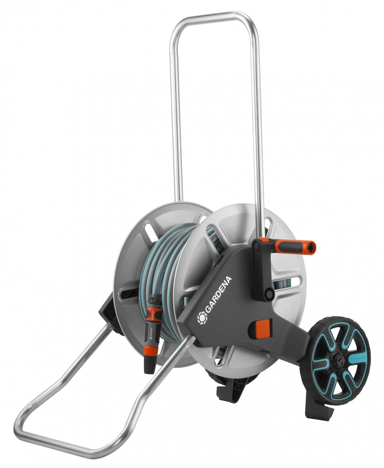 GARDENA Slangenwagen Metaal AquaRoll M Set (20m) 4 GARDENA Slangenwagen Metaal AquaRoll M Set (20m) - Afbeelding 2