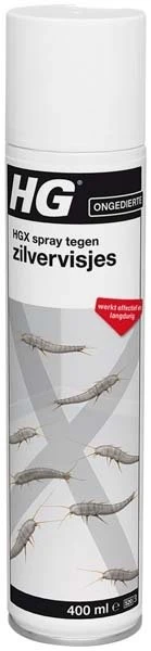 HGX Spray Tegen Zilvervisjes 400 Ml 3 HGX Spray Tegen Zilvervisjes 400 Ml