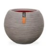 Vaas Bol Rib NL 62x48 Grijs -Planten Verkoop vaas bol rib nl 62x48 grijs 1587394384 l
